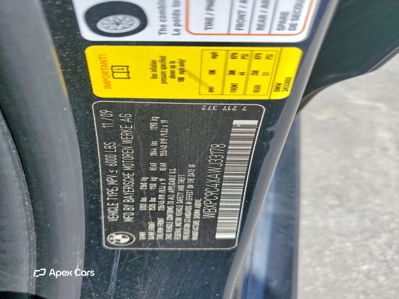 BMW X3 2010