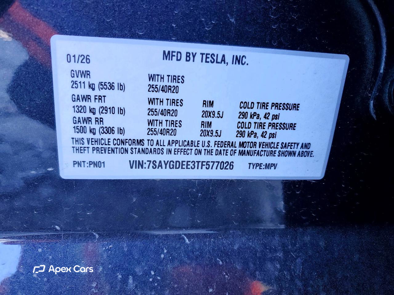 Tesla Model Y 2026