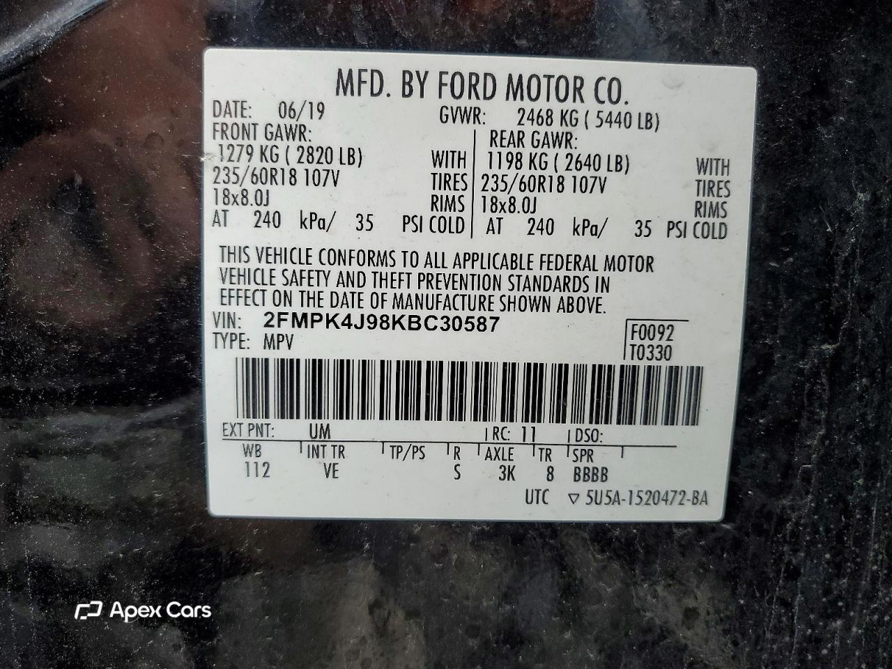 Ford Edge 2019