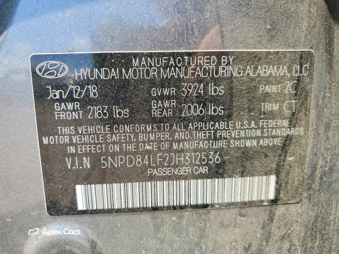 Hyundai Elantra 2018