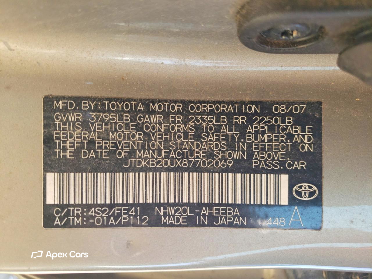Toyota Prius 2008
