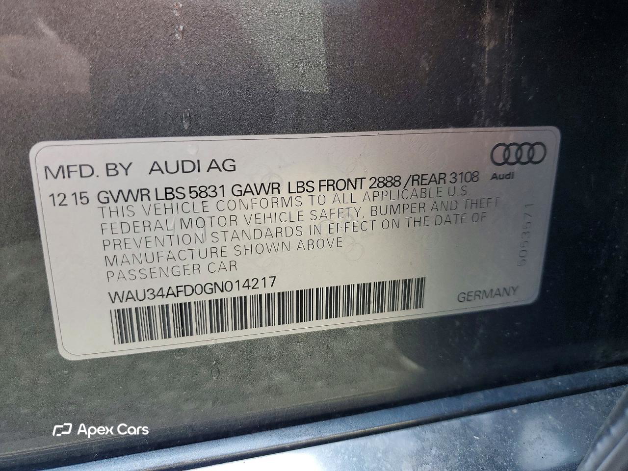 Audi A8 2016