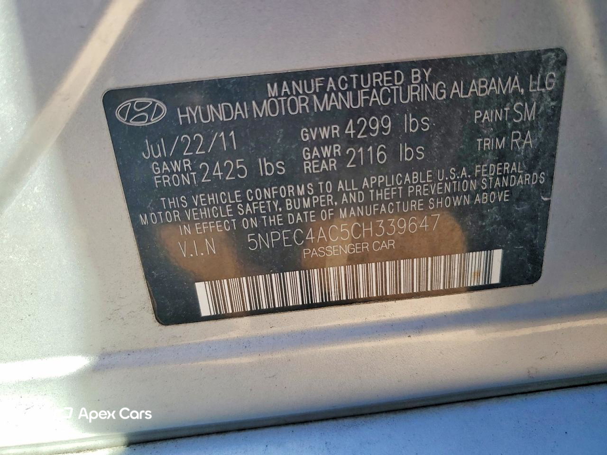 Hyundai Sonata 2012