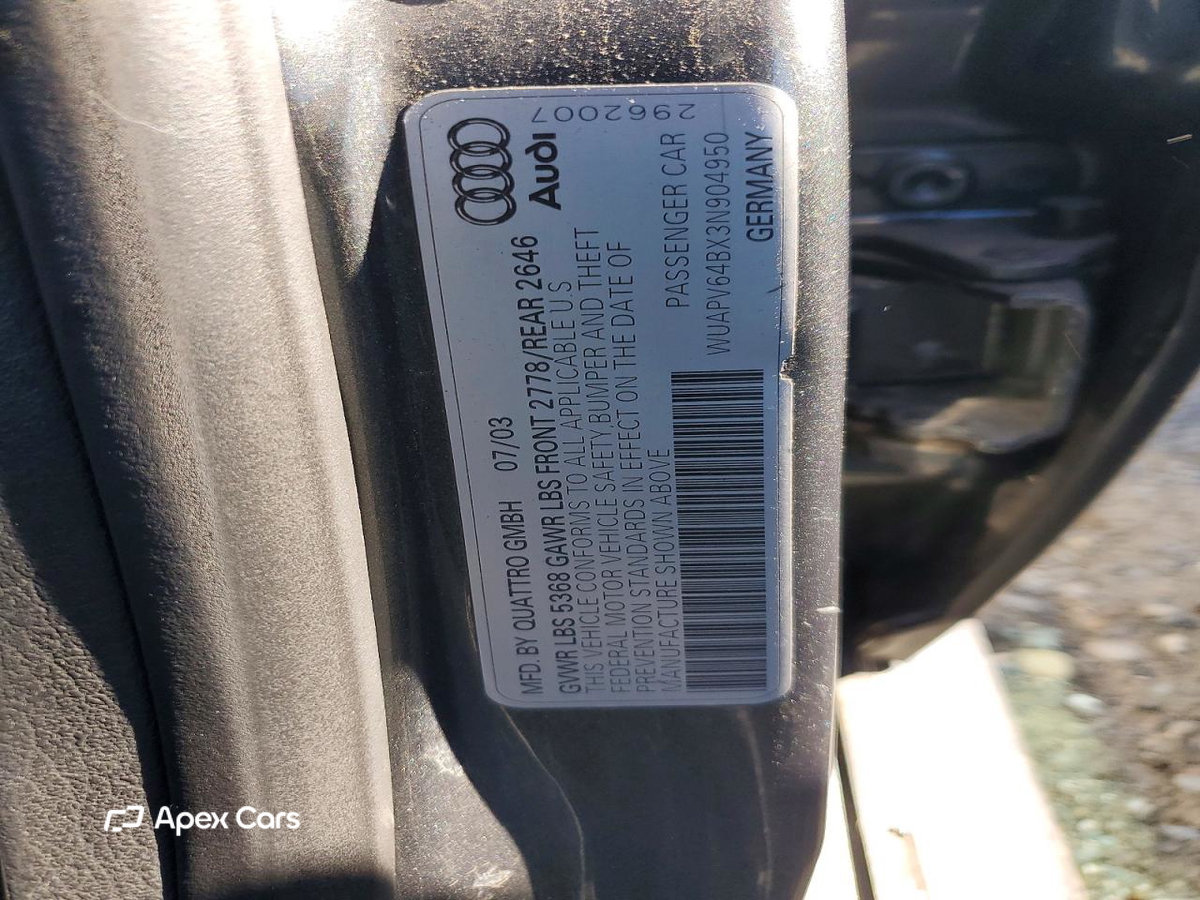 Audi S6 2003