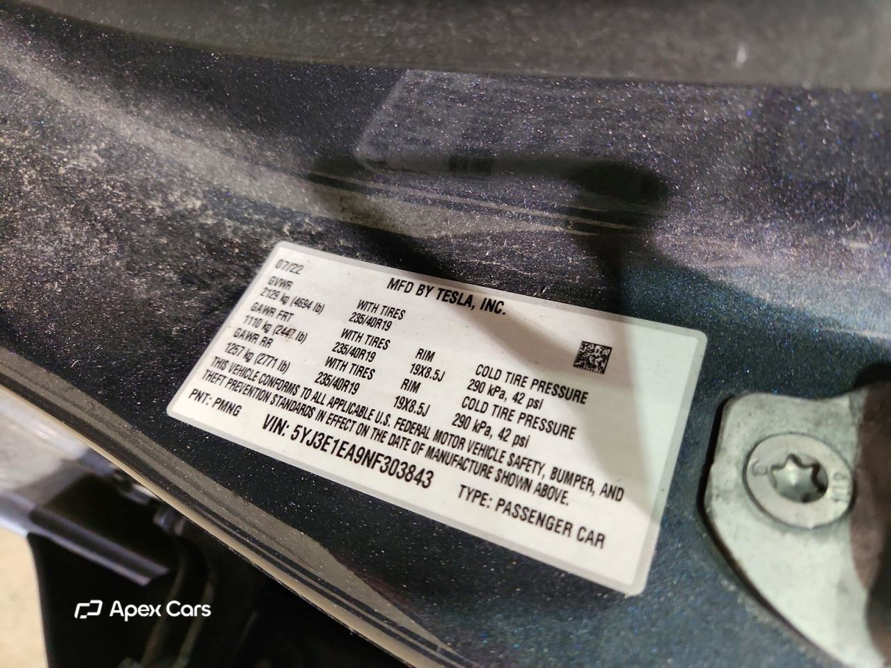 Tesla Model 3 2022