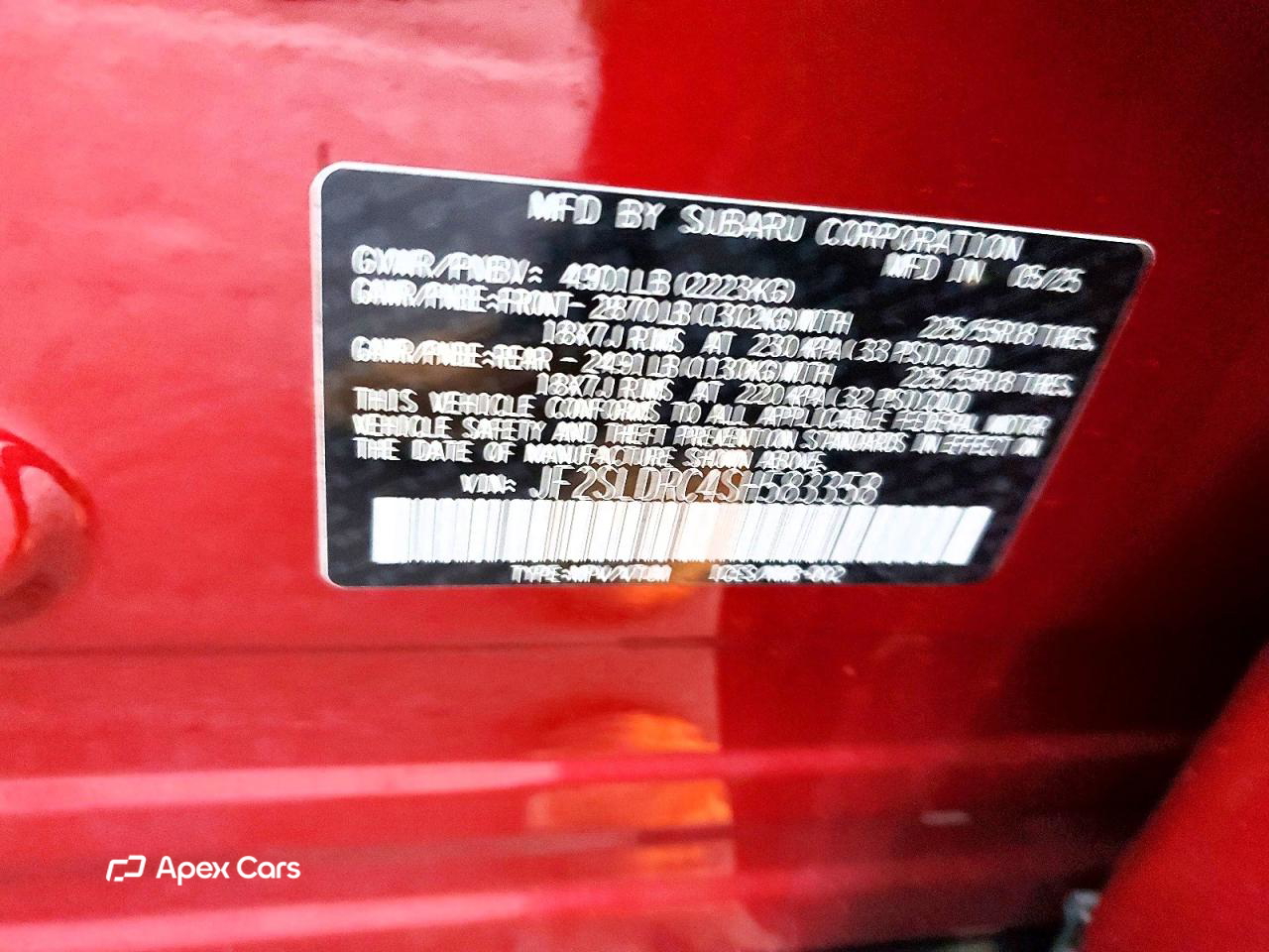 Subaru Forester 2025