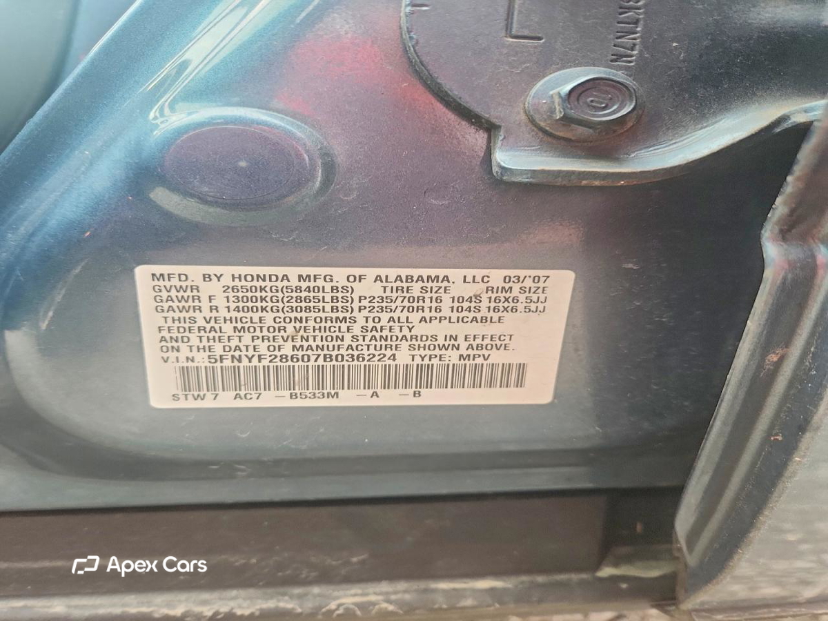 Honda Pilot 2007