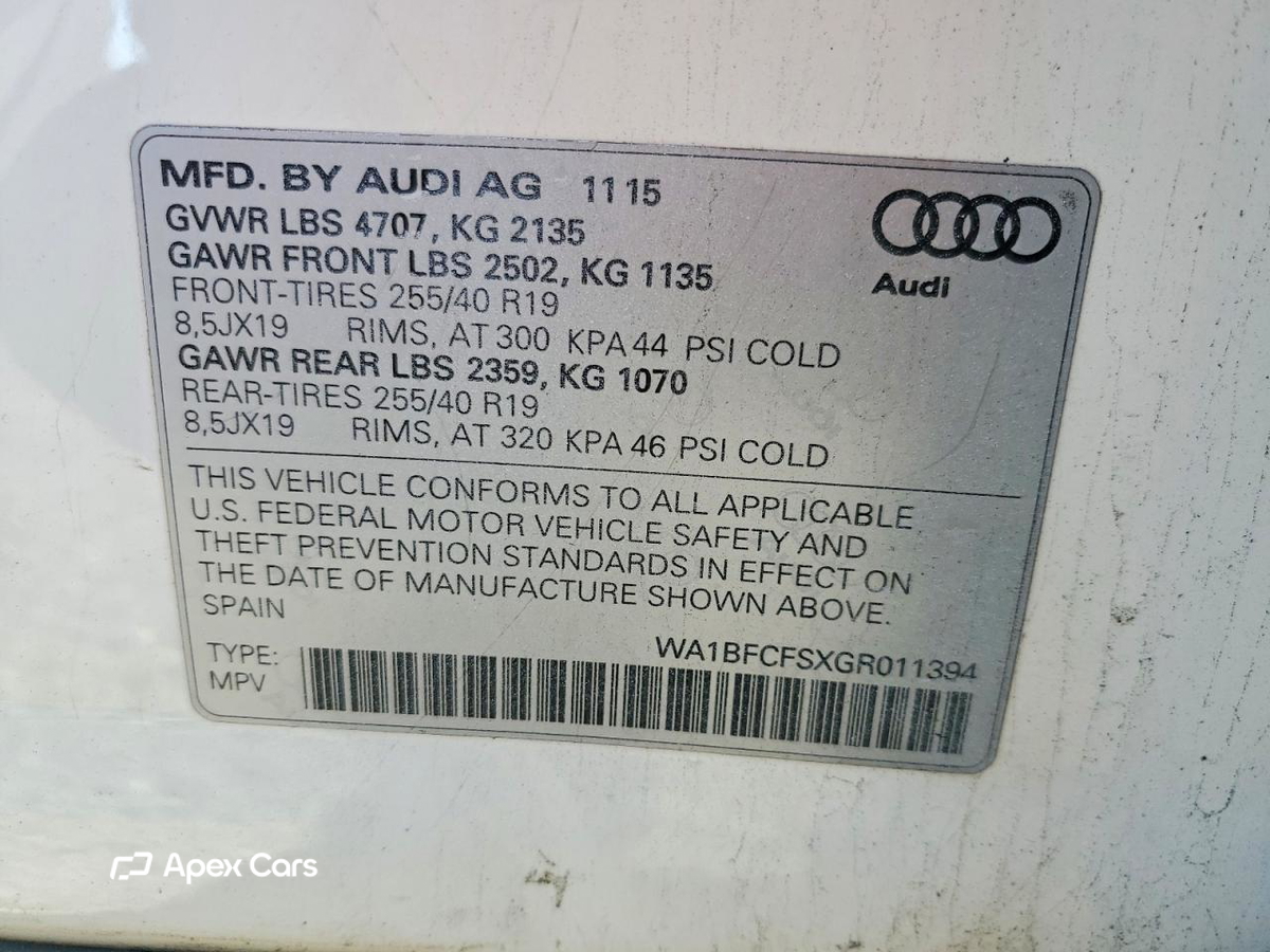 Audi Q3 2016