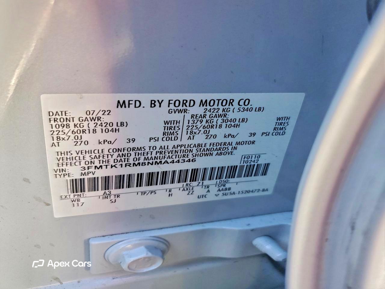 Ford Mustang 2022
