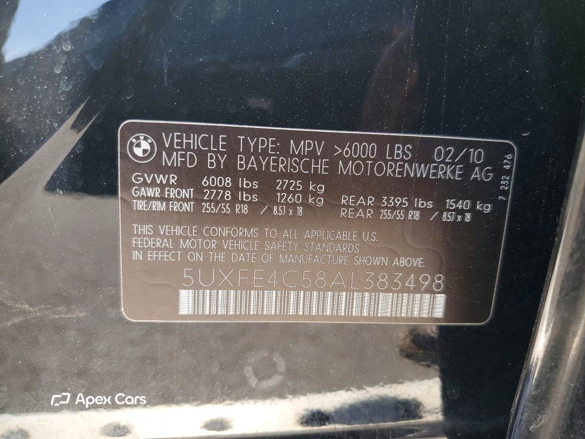 BMW X5 2010