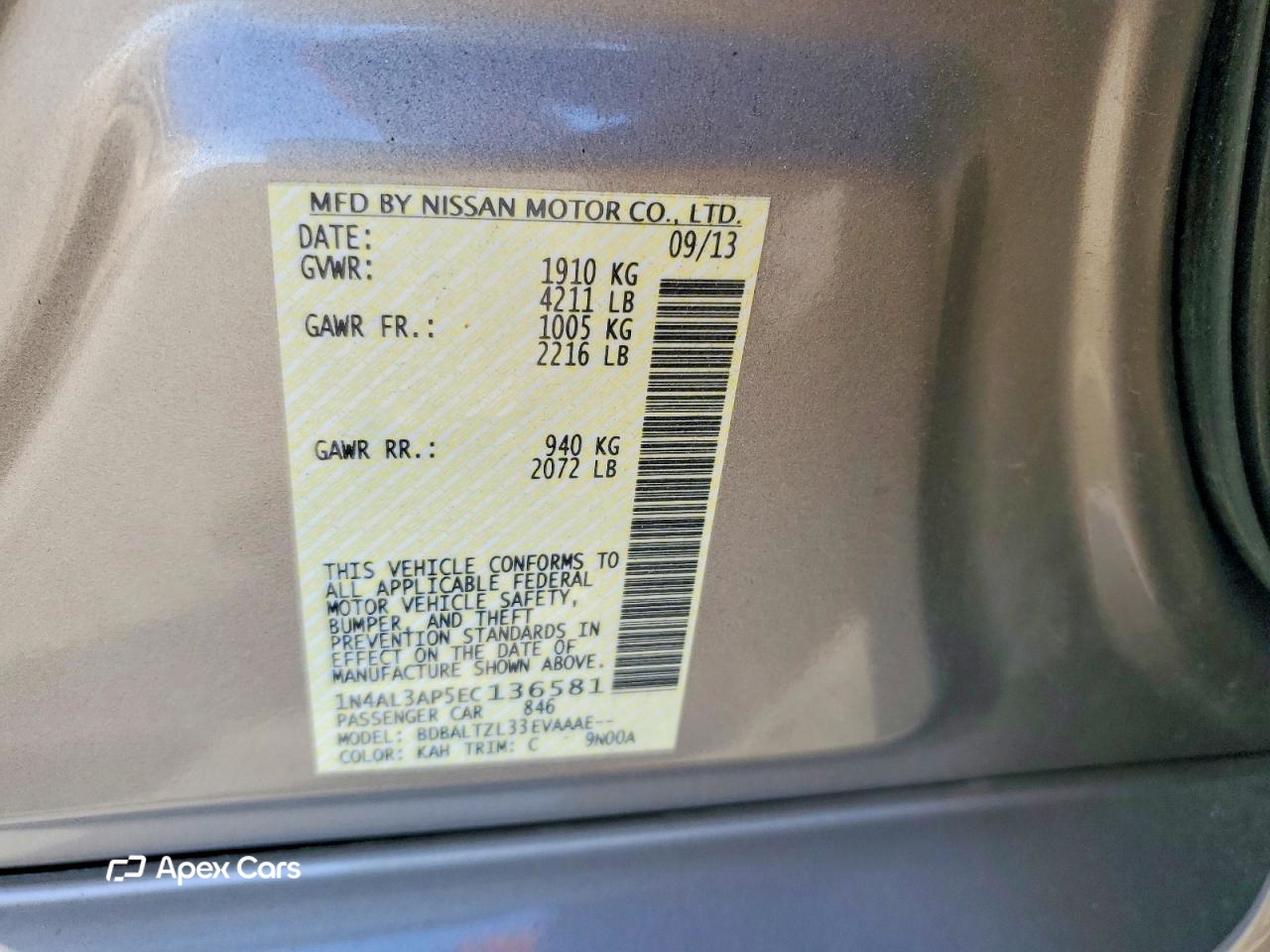 Nissan Altima 2014