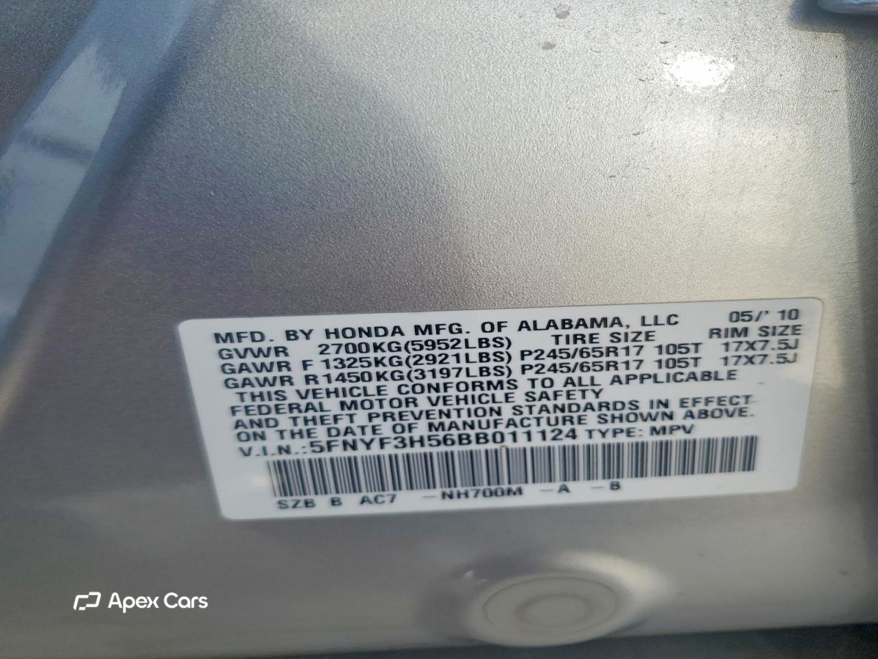 Honda Pilot 2011