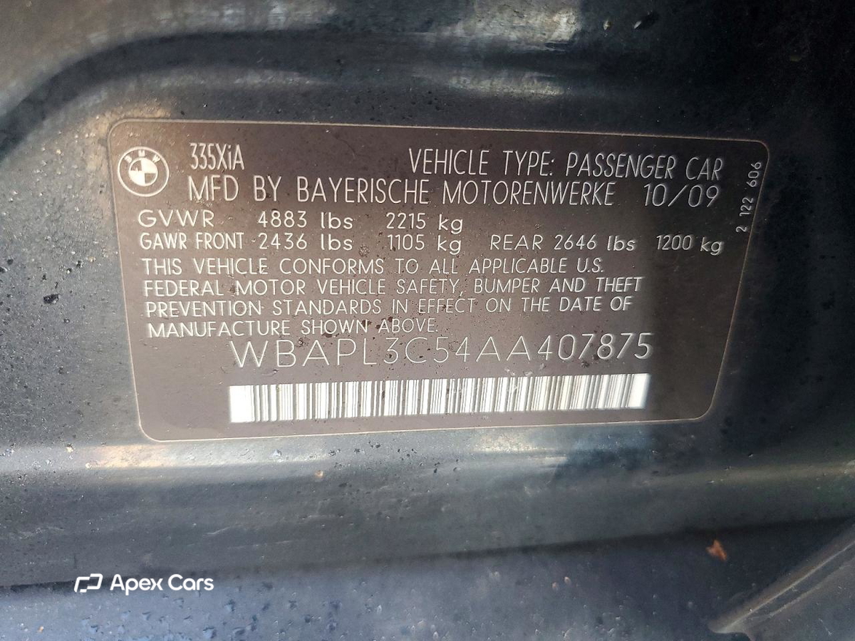 BMW Series 3 2010