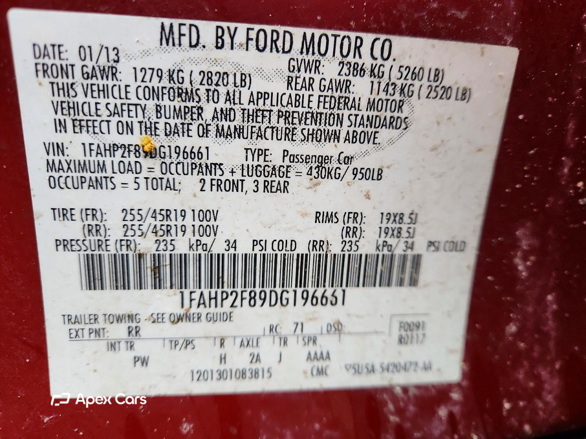 Ford Taurus 2013