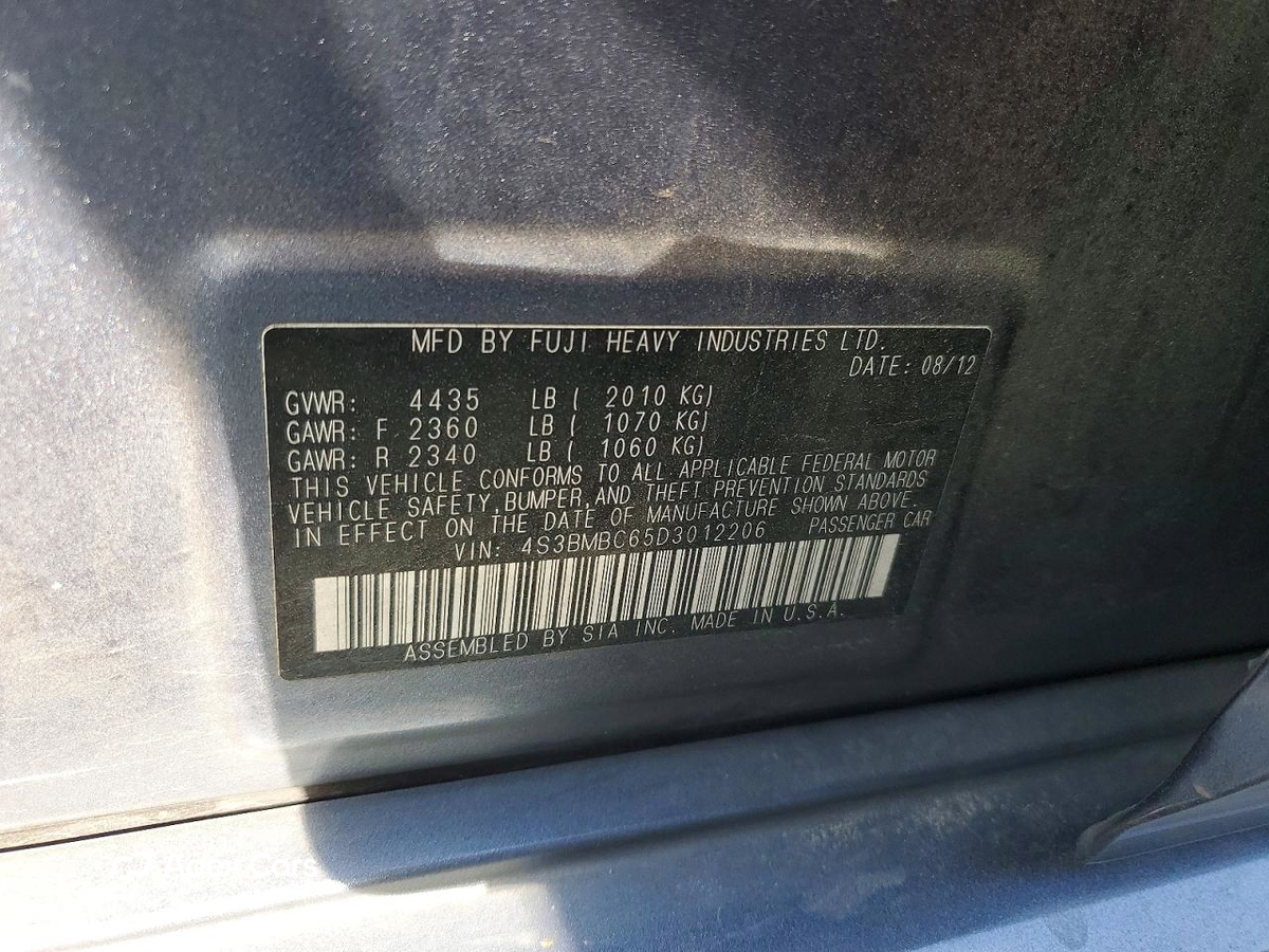 Subaru Legacy 2013