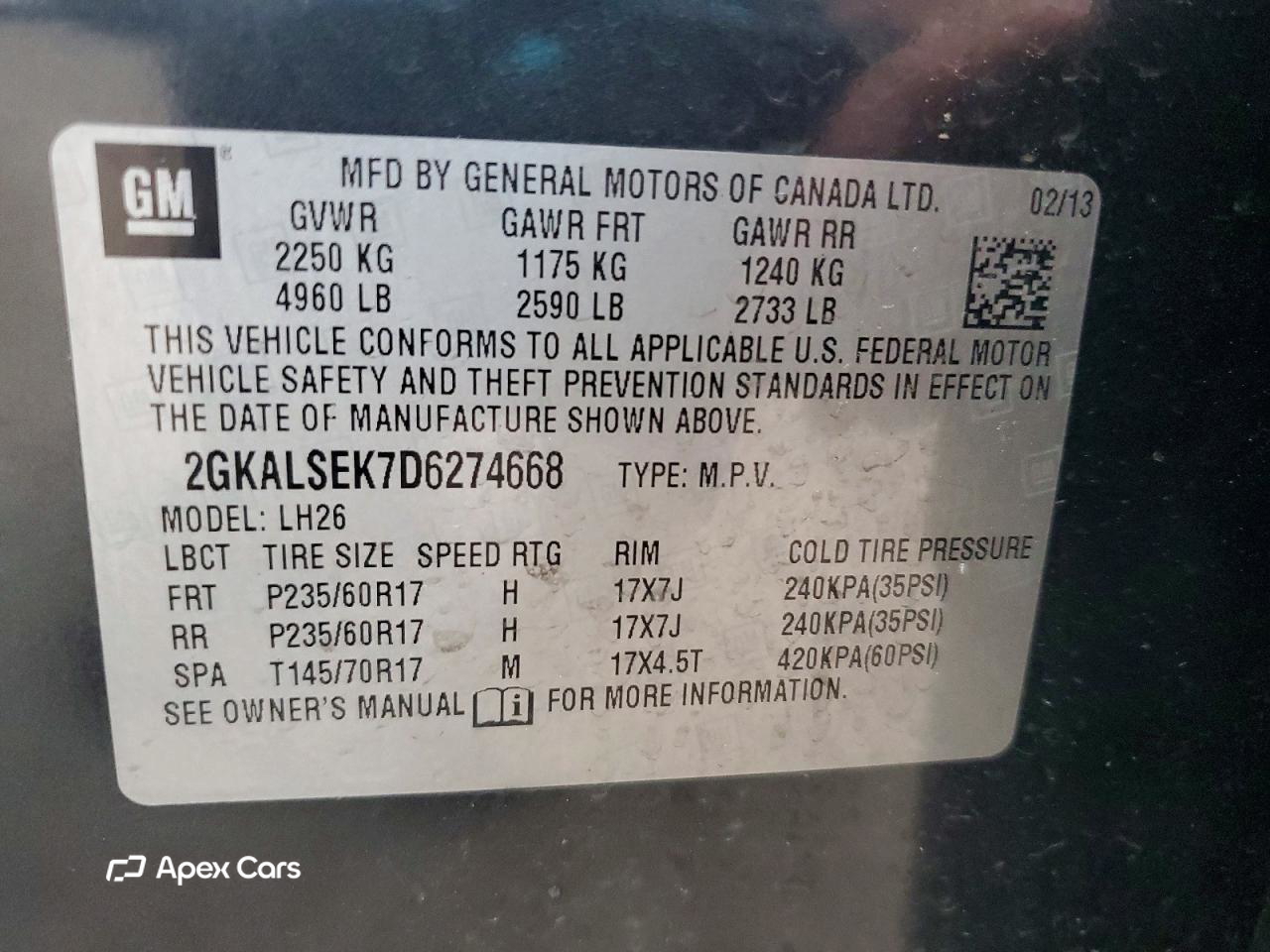 GMC Terrain 2013