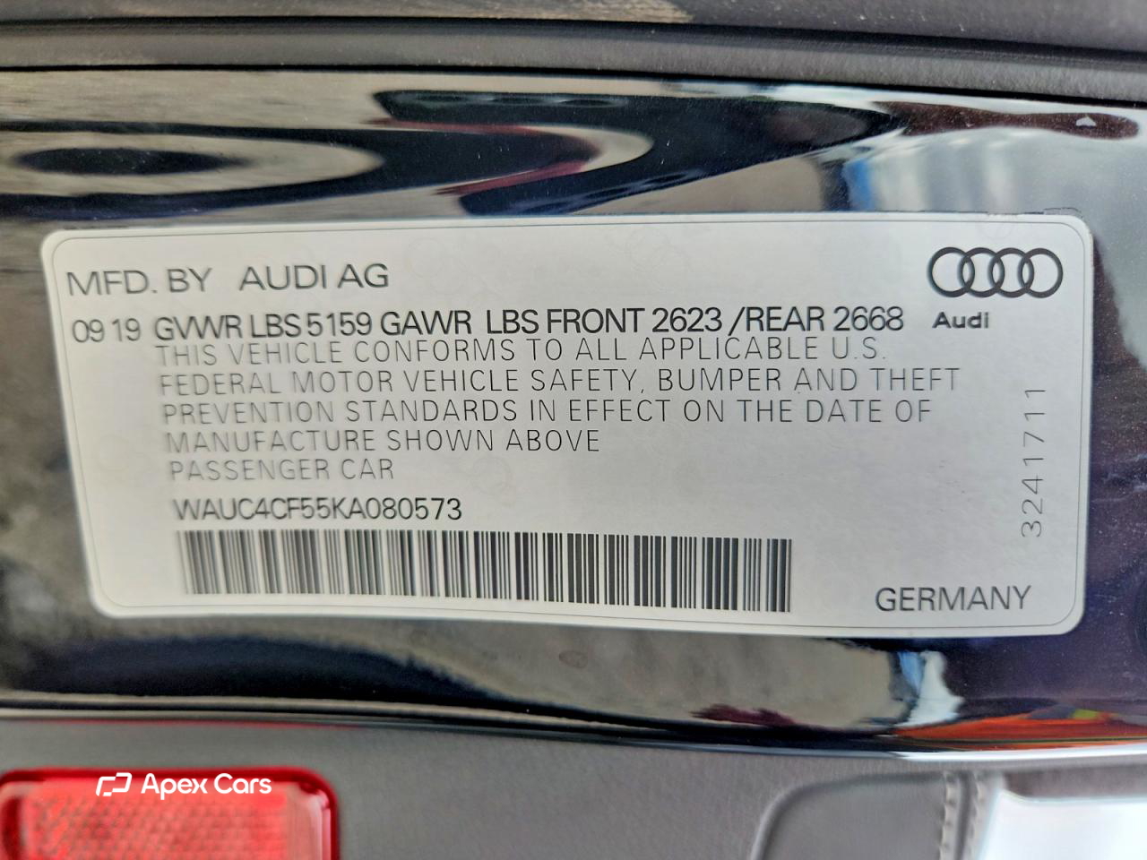 Audi RS5 2019