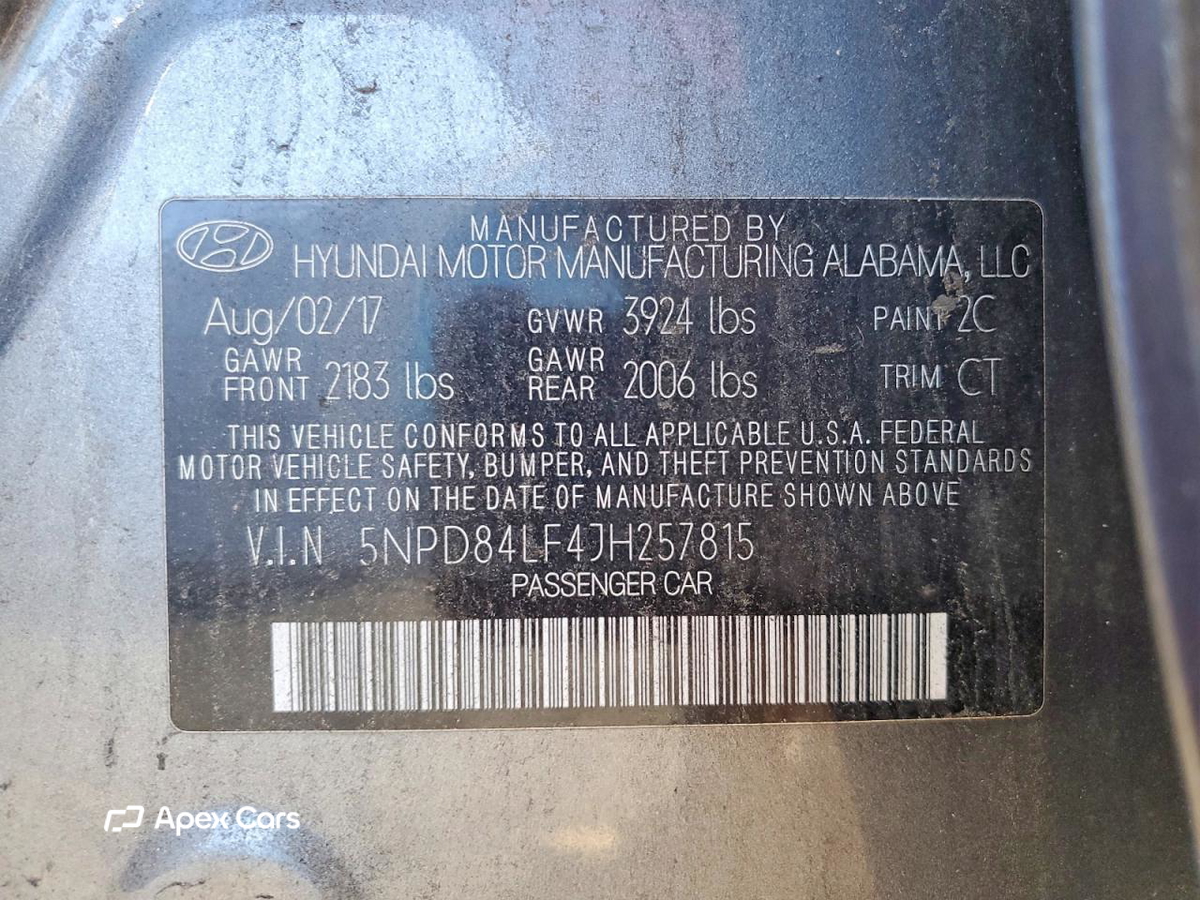 Hyundai Elantra 2018