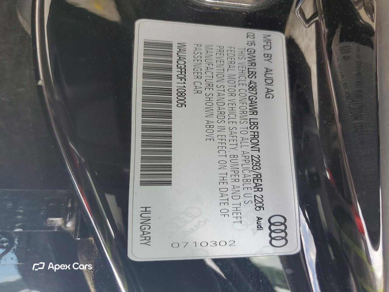 Audi A3 2015