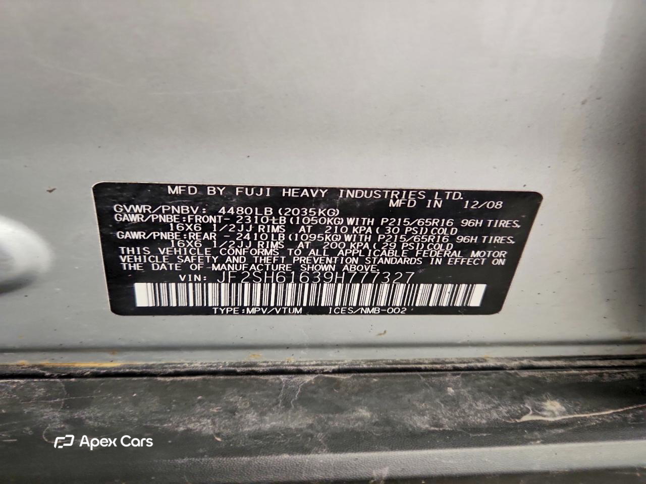 Subaru Forester 2009
