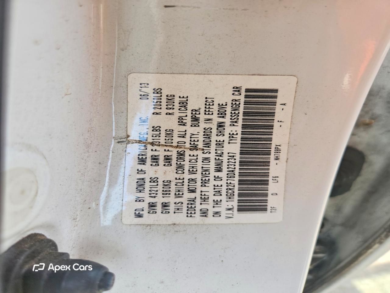 Honda Accord 2013