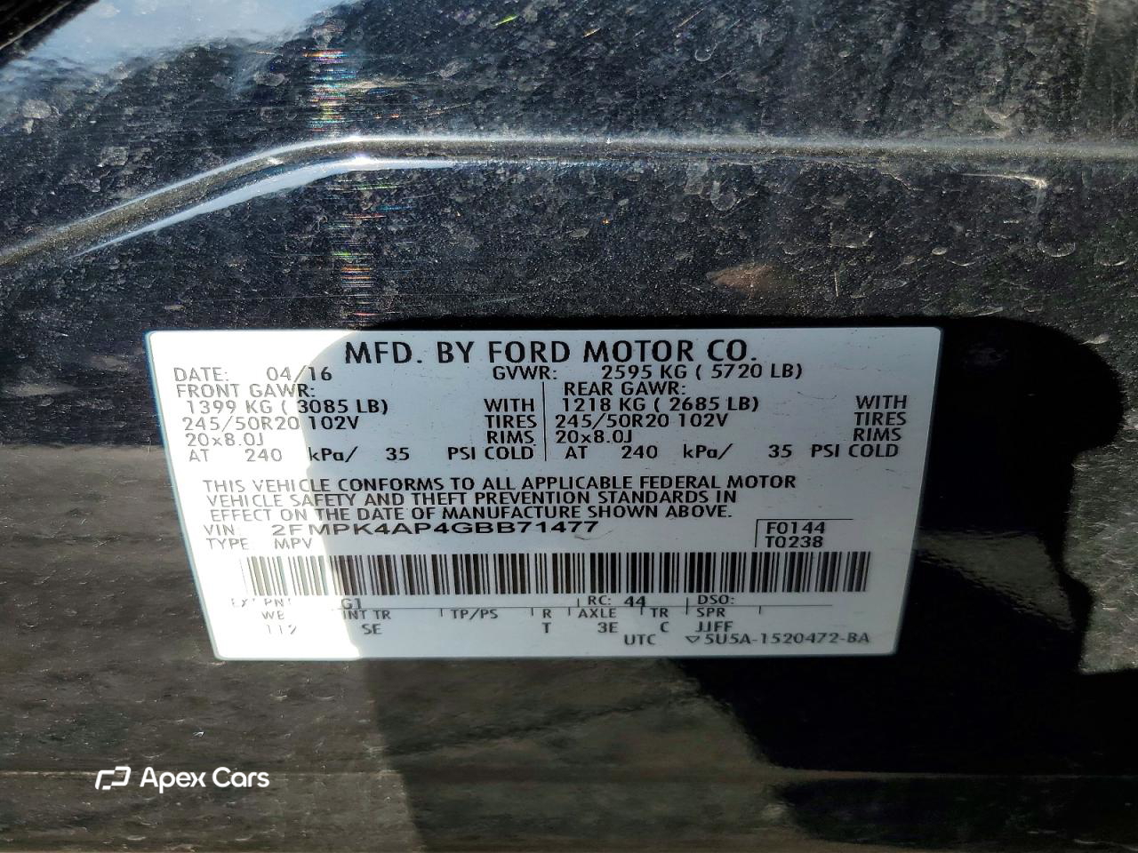 Ford Edge 2016