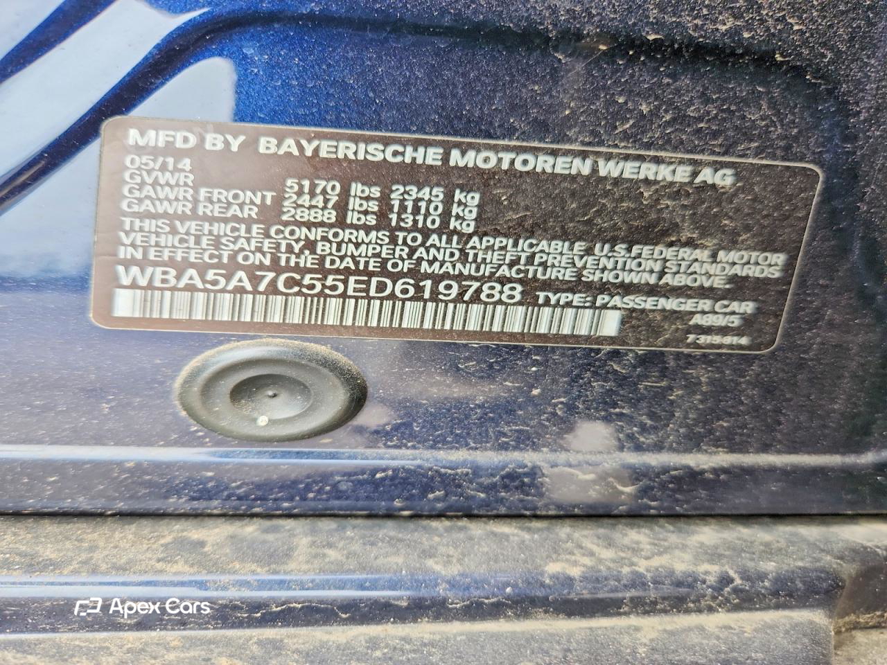 BMW Series 5 2014