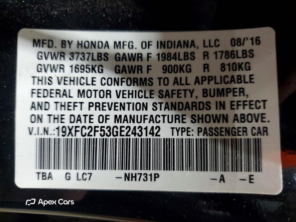 Honda Civic 2016