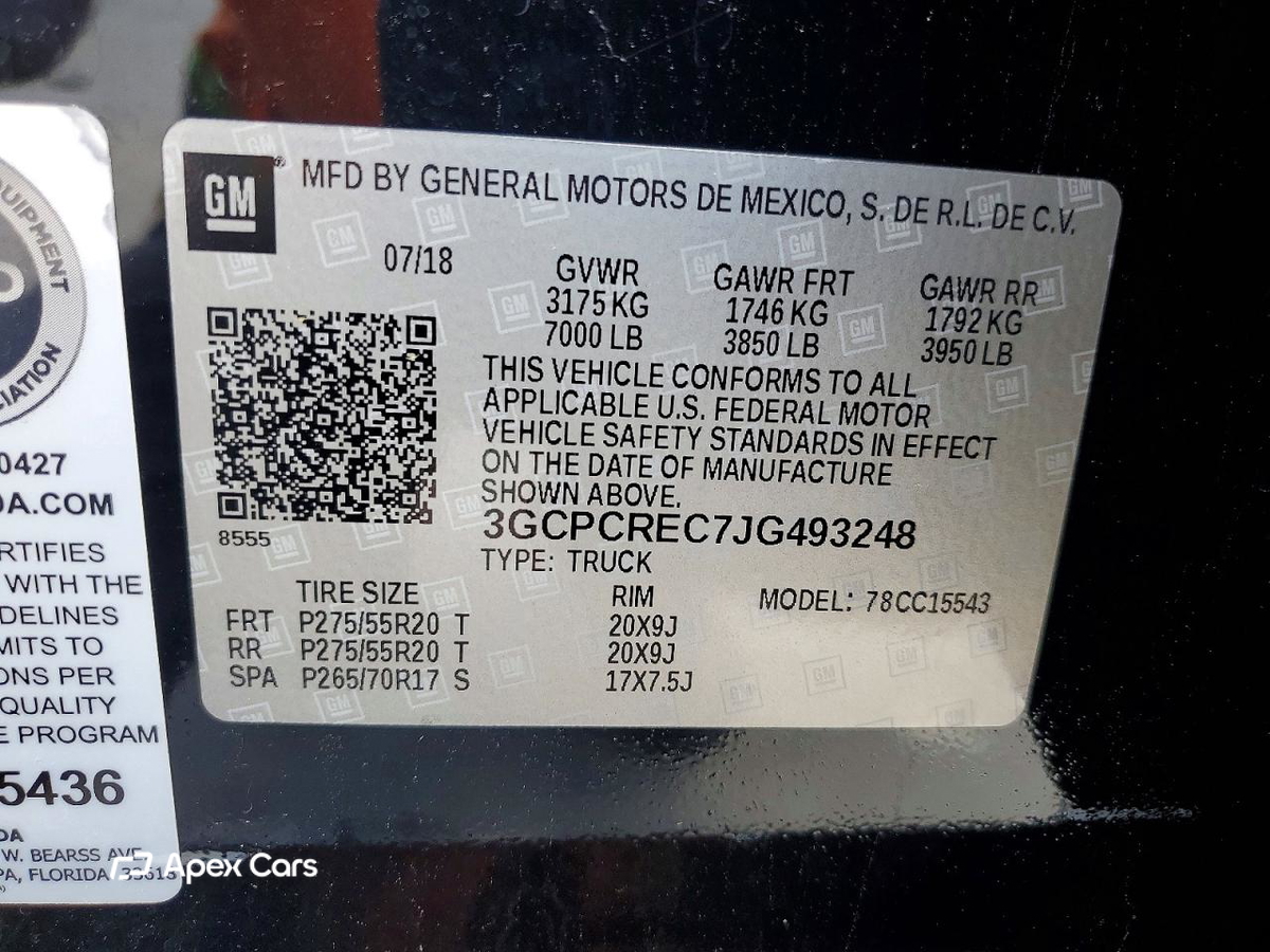 Chevrolet Silverado 2018