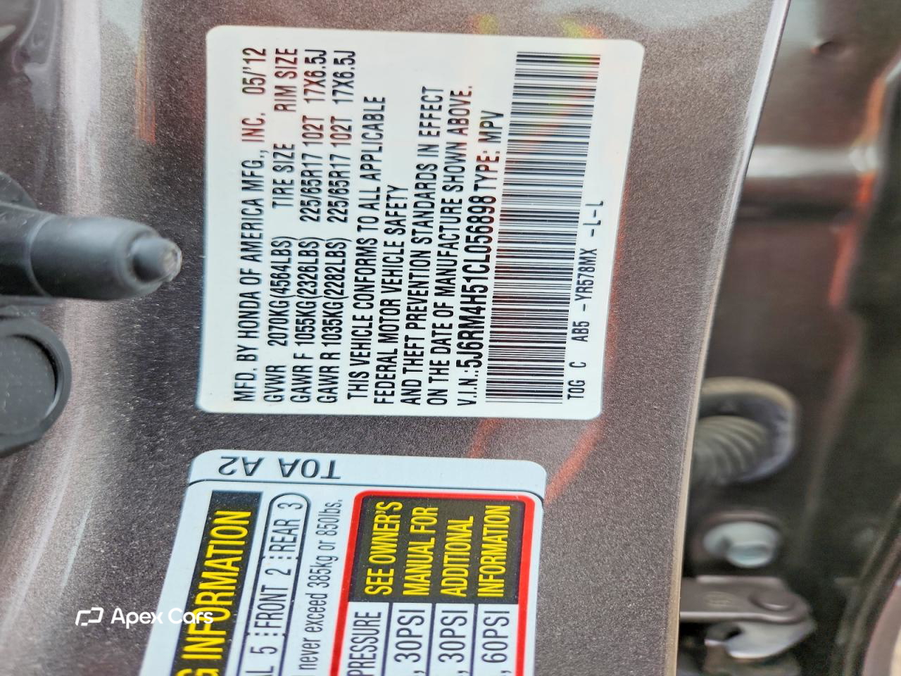 Honda CR-V 2012