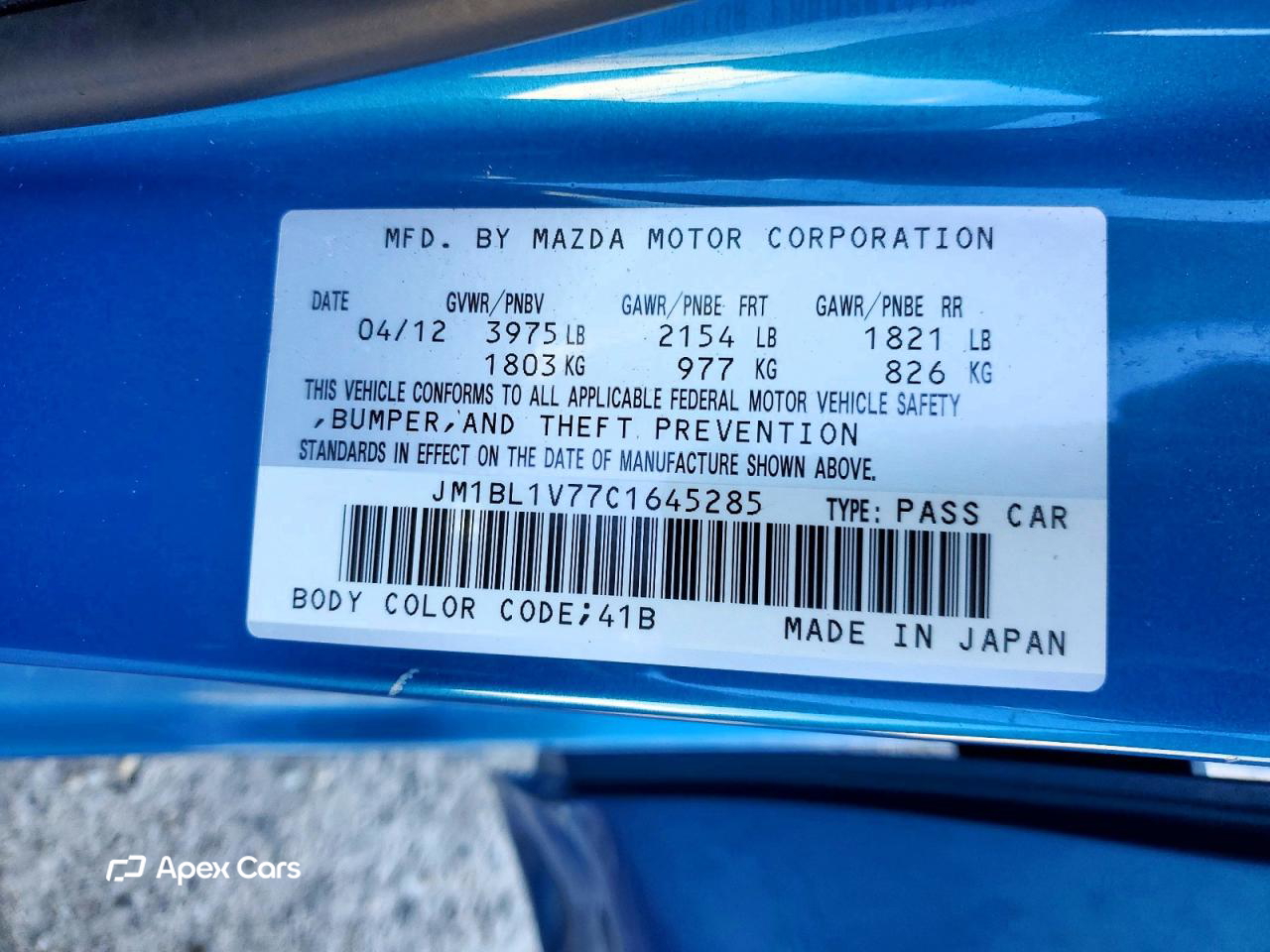 Mazda 3 2012