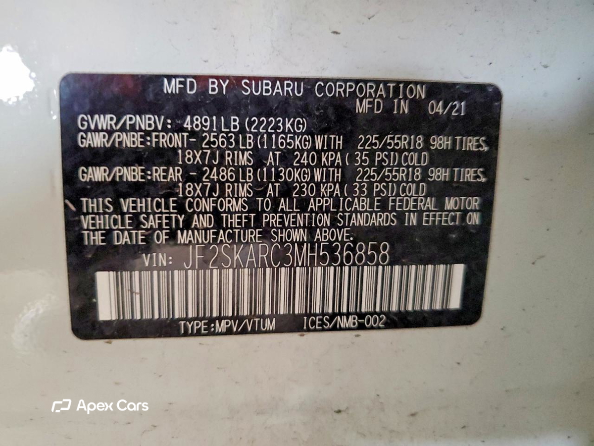 Subaru Forester 2021
