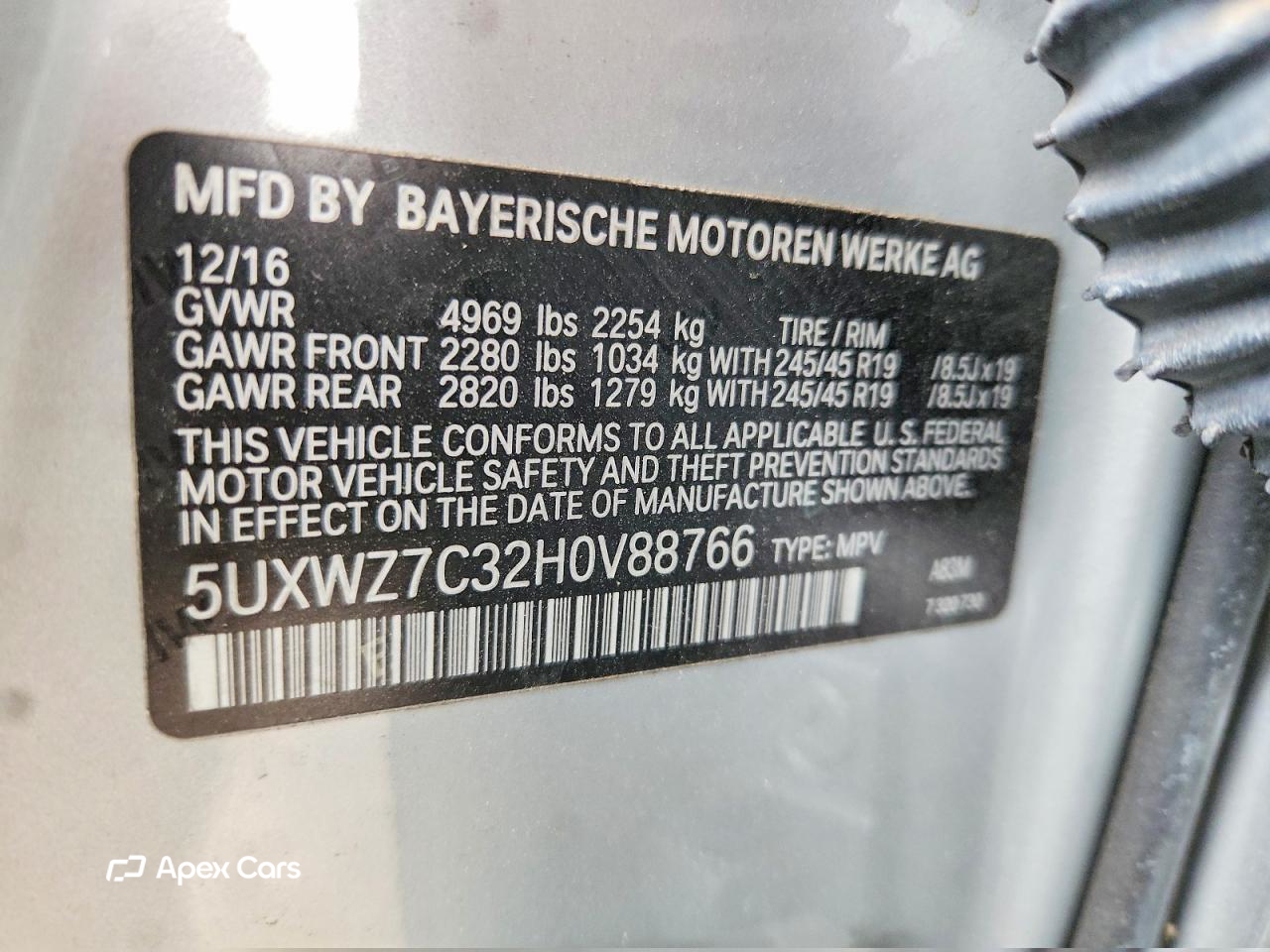 BMW X3 2017