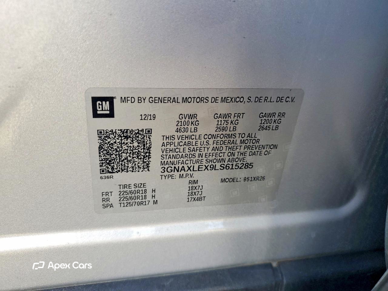 Chevrolet Equinox 2020