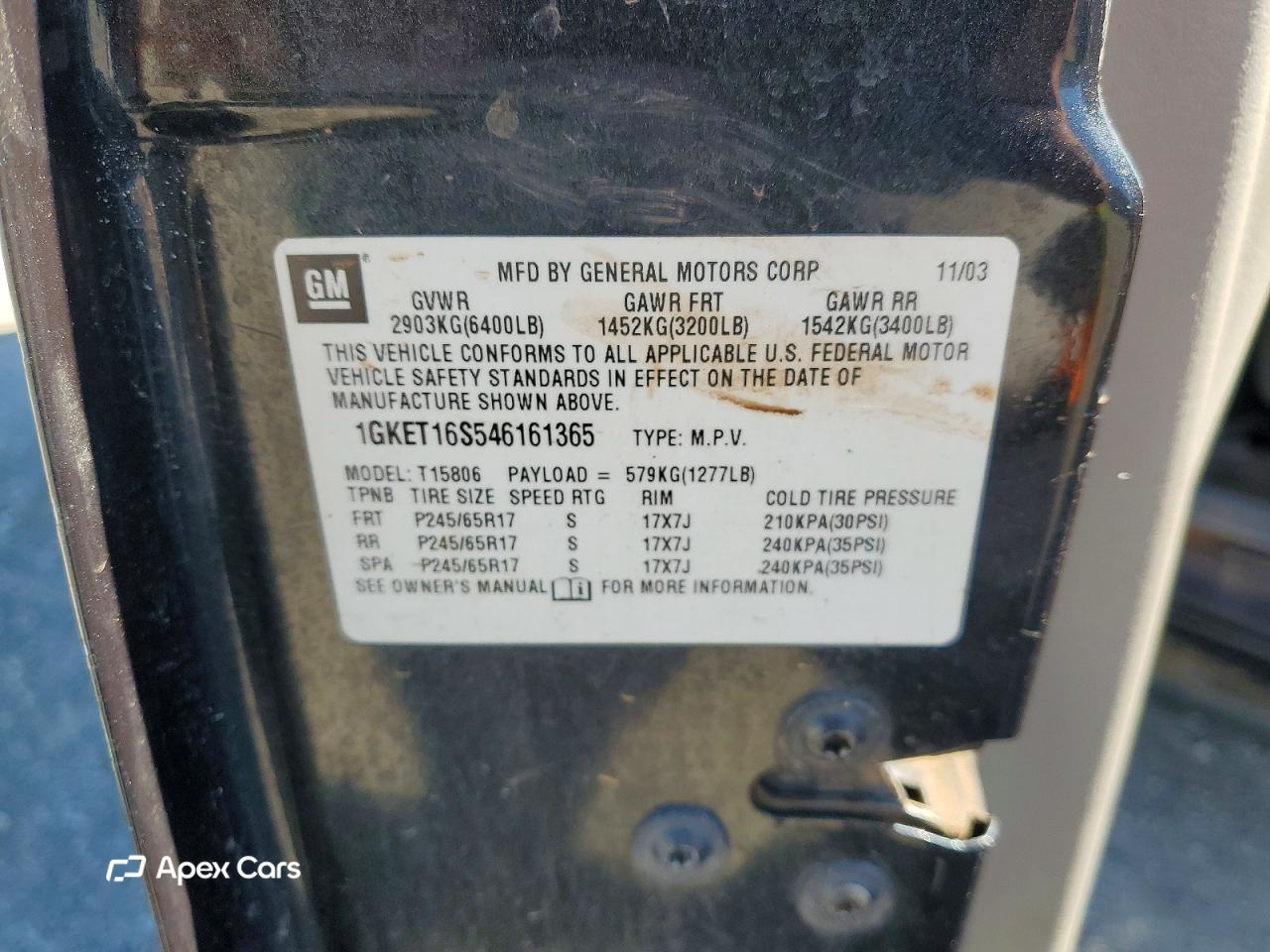 GMC Envoy 2004