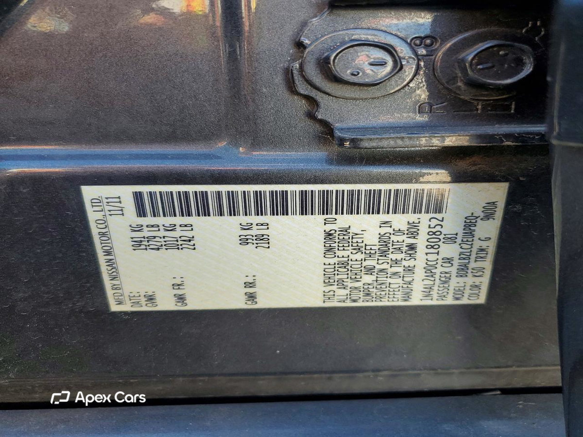 Nissan Altima 2012