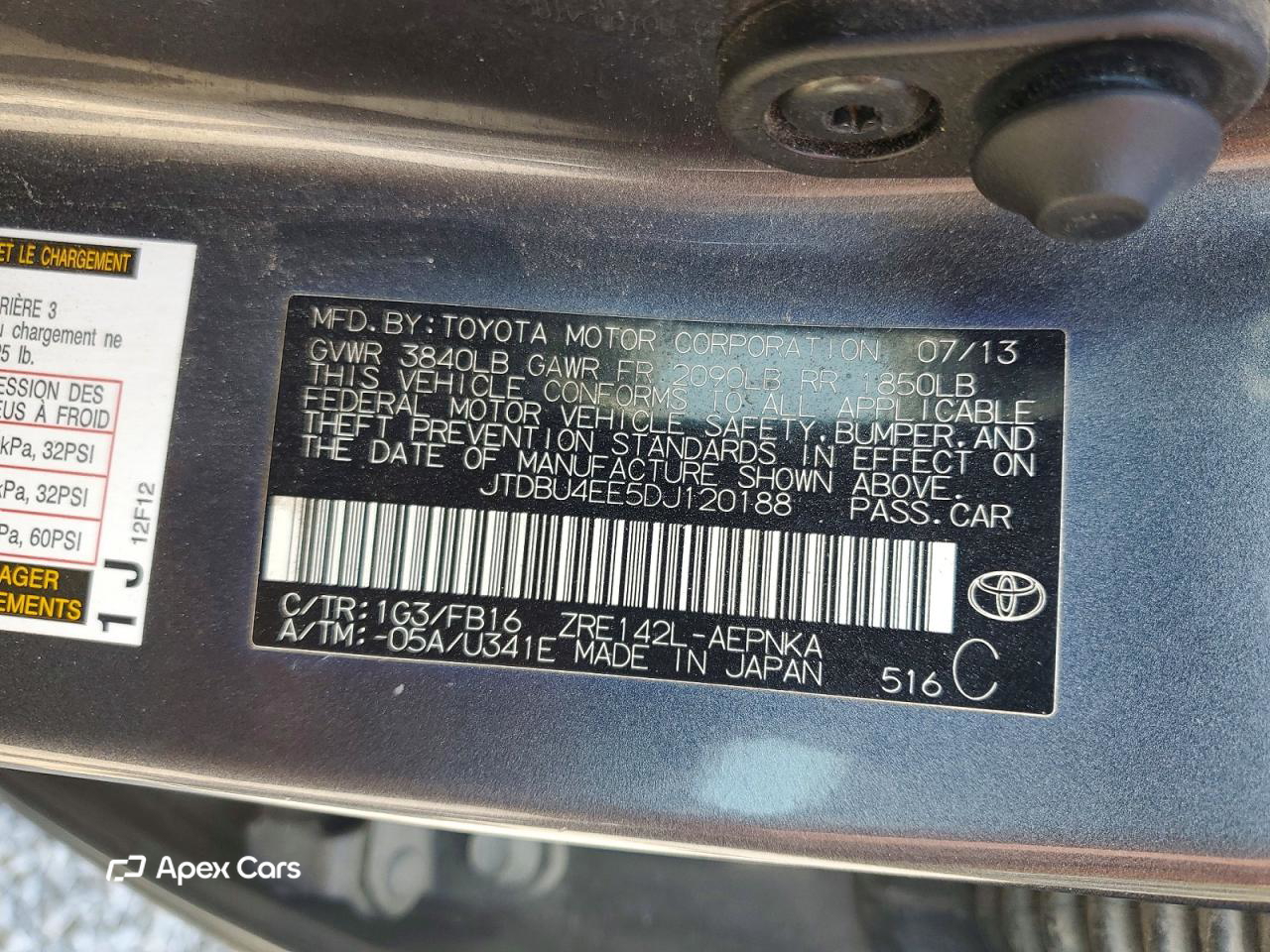 Toyota Corolla 2013