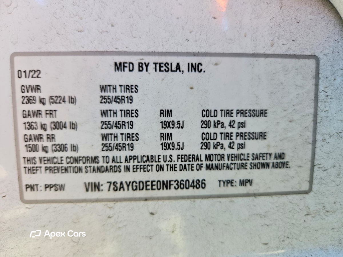 Tesla Model Y 2022