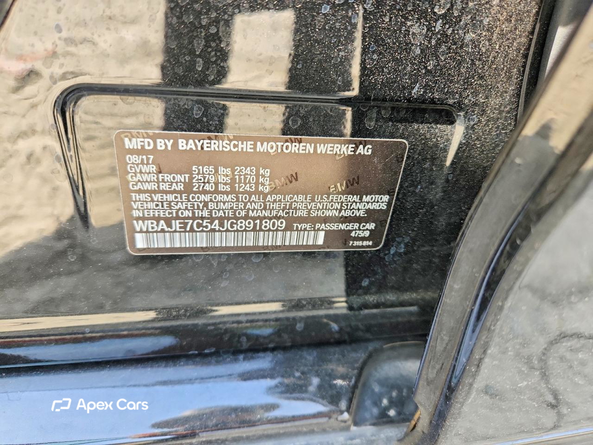 BMW Series 5 2018