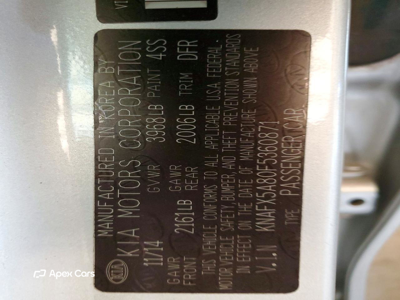 Kia Forte 2015
