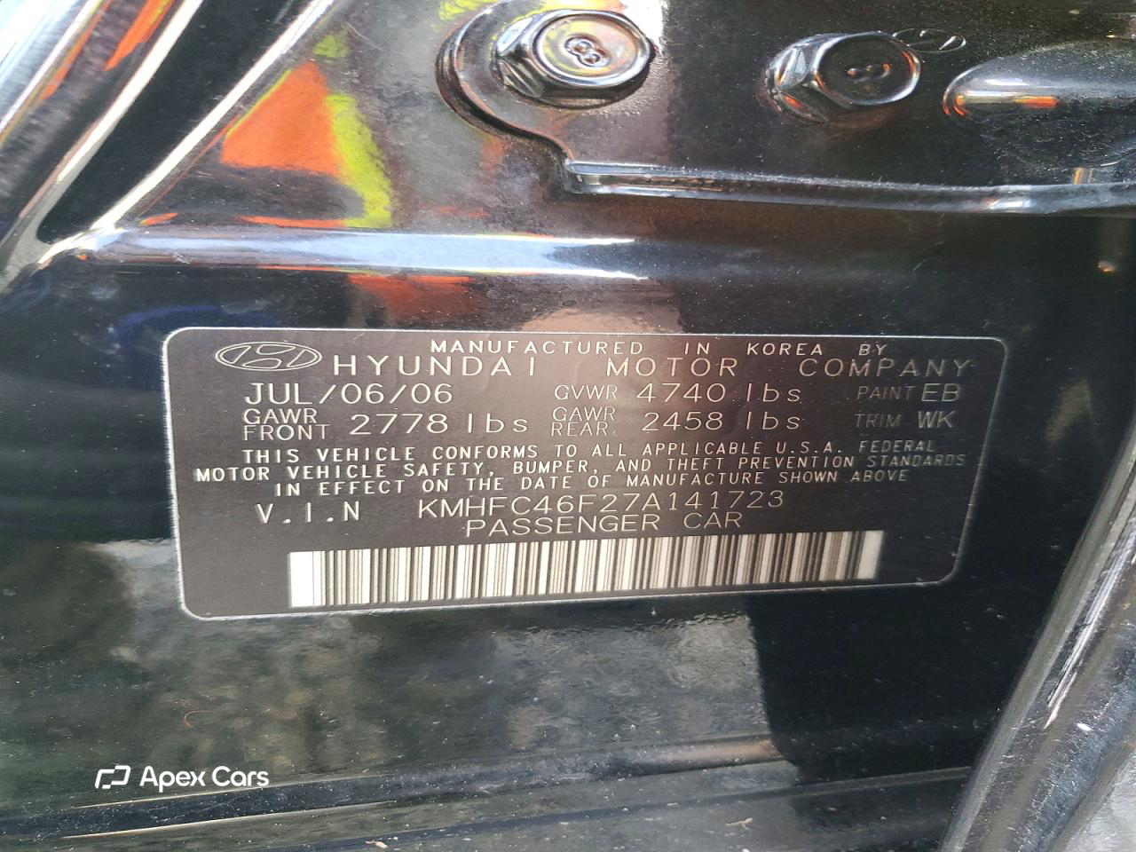 Hyundai Azera 2007