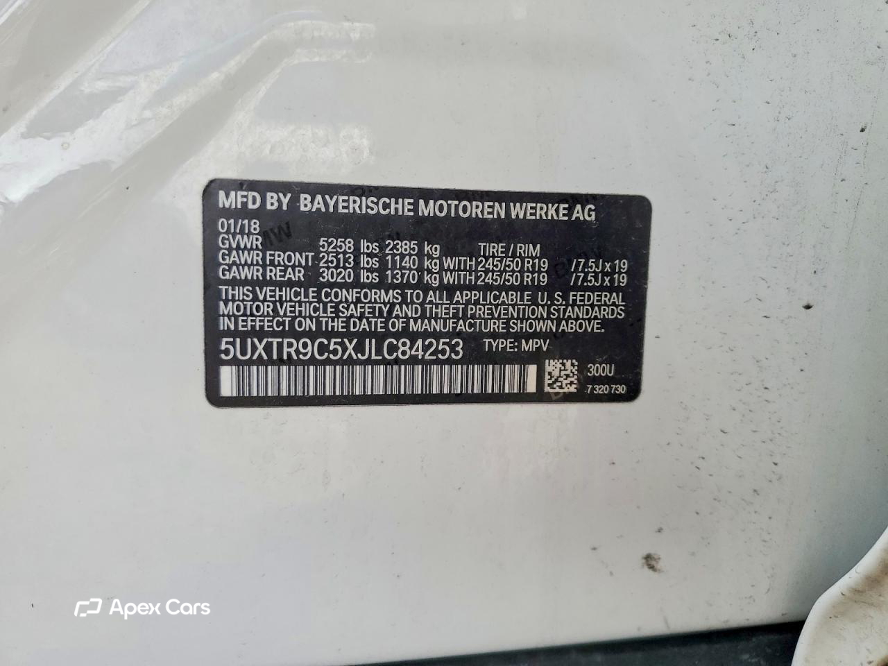 BMW X3 2018