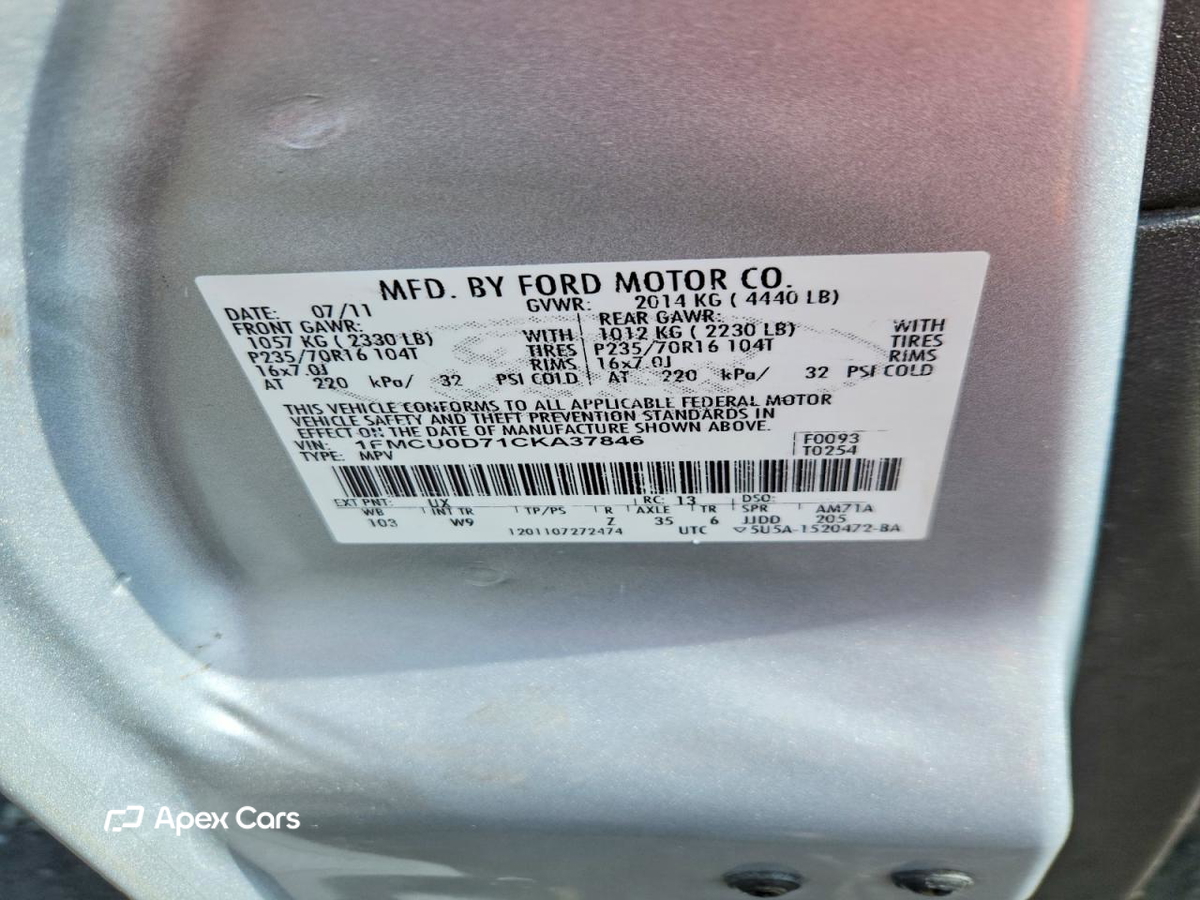 Ford Escape 2012