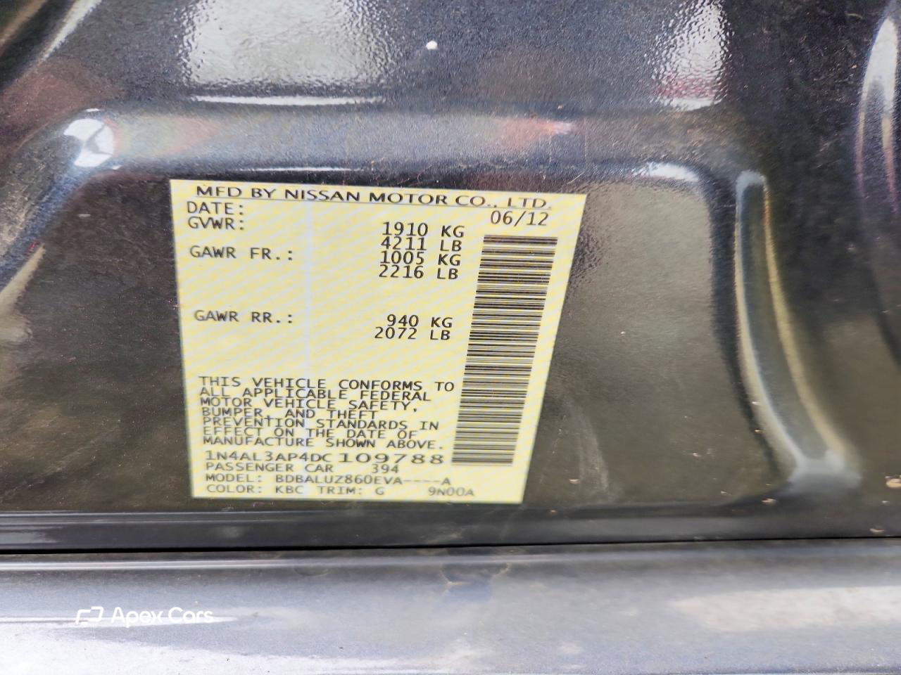 Nissan Altima 2013