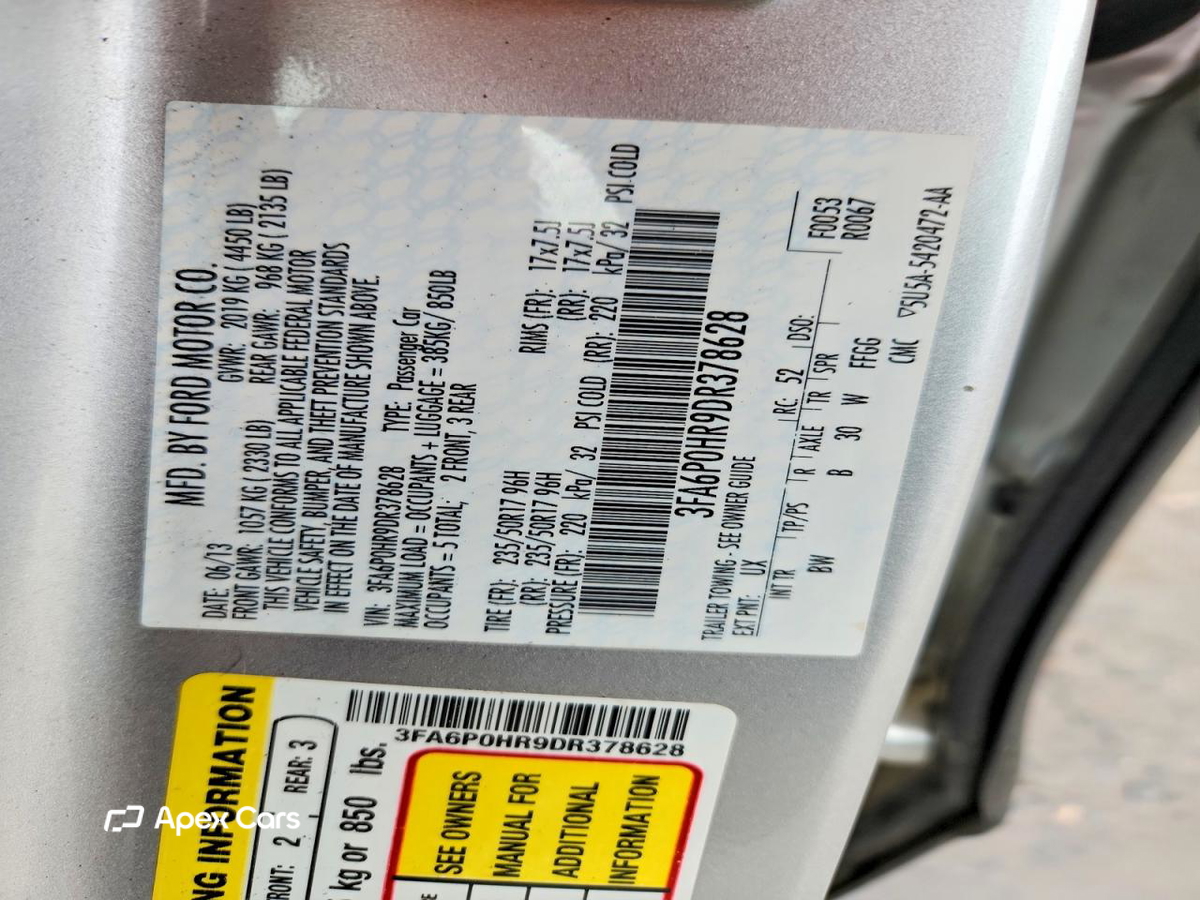 Ford Fusion 2013