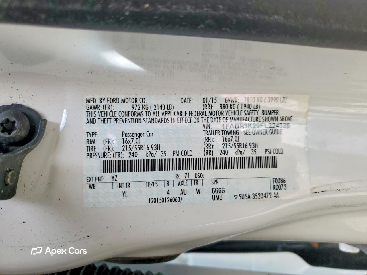Ford Focus 2015