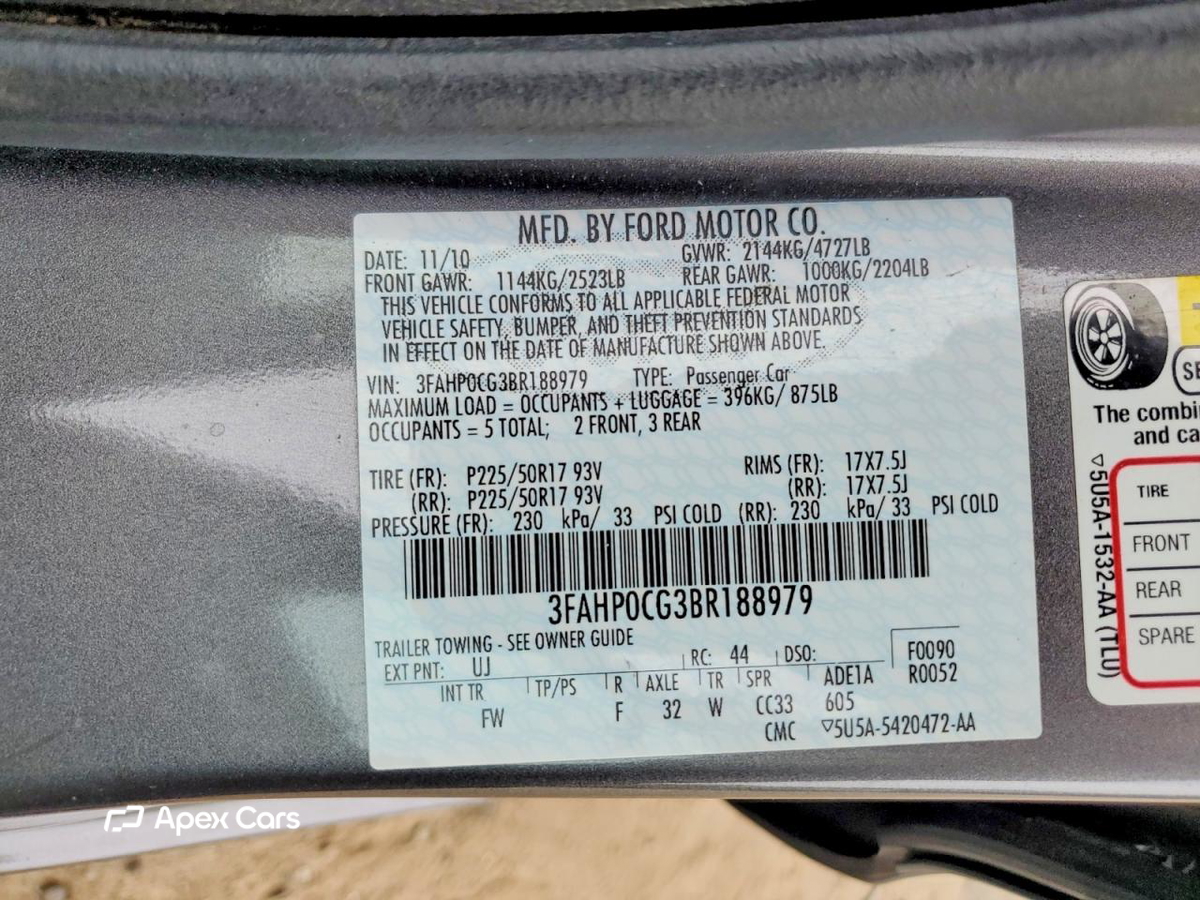 Ford Fusion 2011