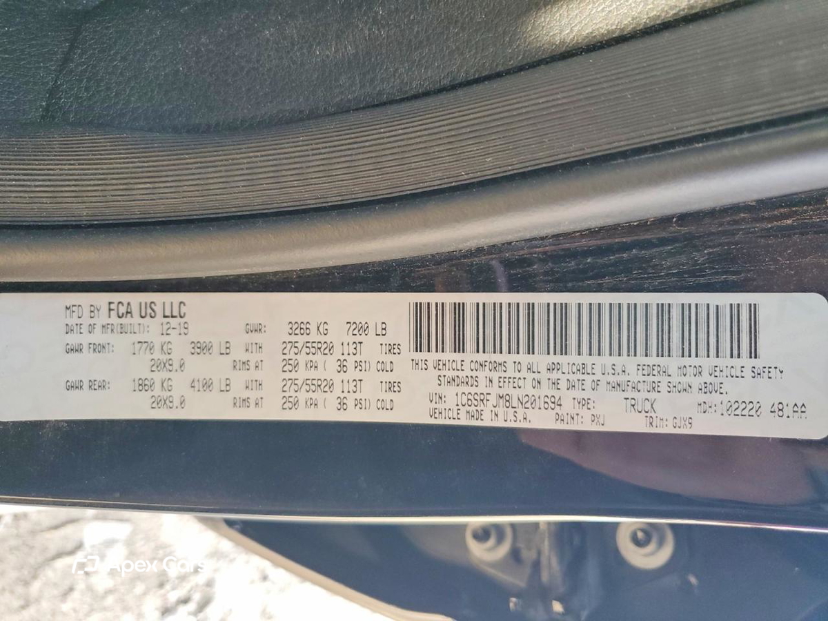 RAM 1500 2020