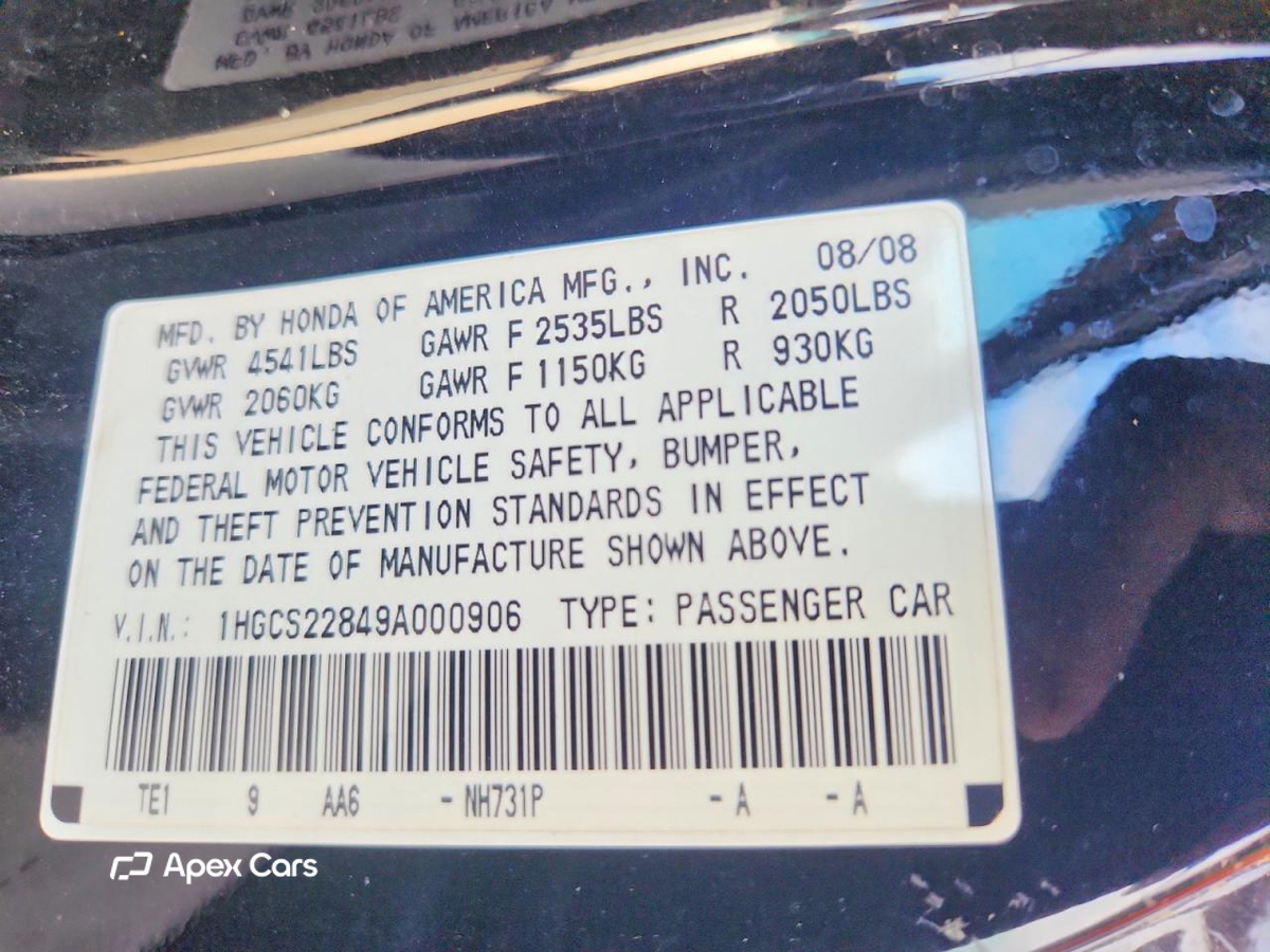 Honda Accord 2009