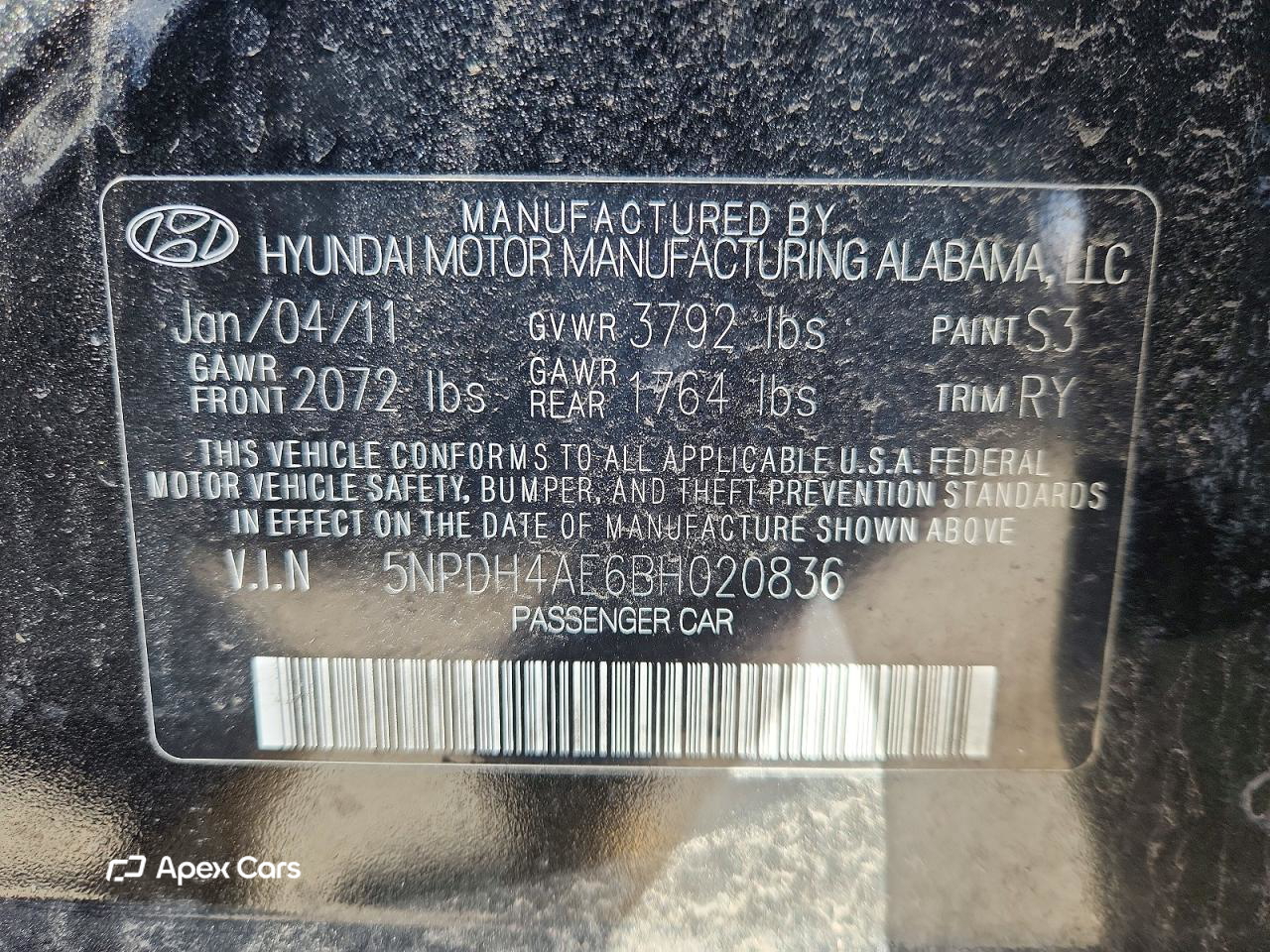 Hyundai Elantra 2011